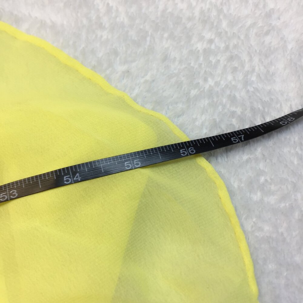 Adrianna Papell Hailey Strapless Maxi Dress Size 5/6 Womans Yellow Empire Waist - Picture 13 of 13
